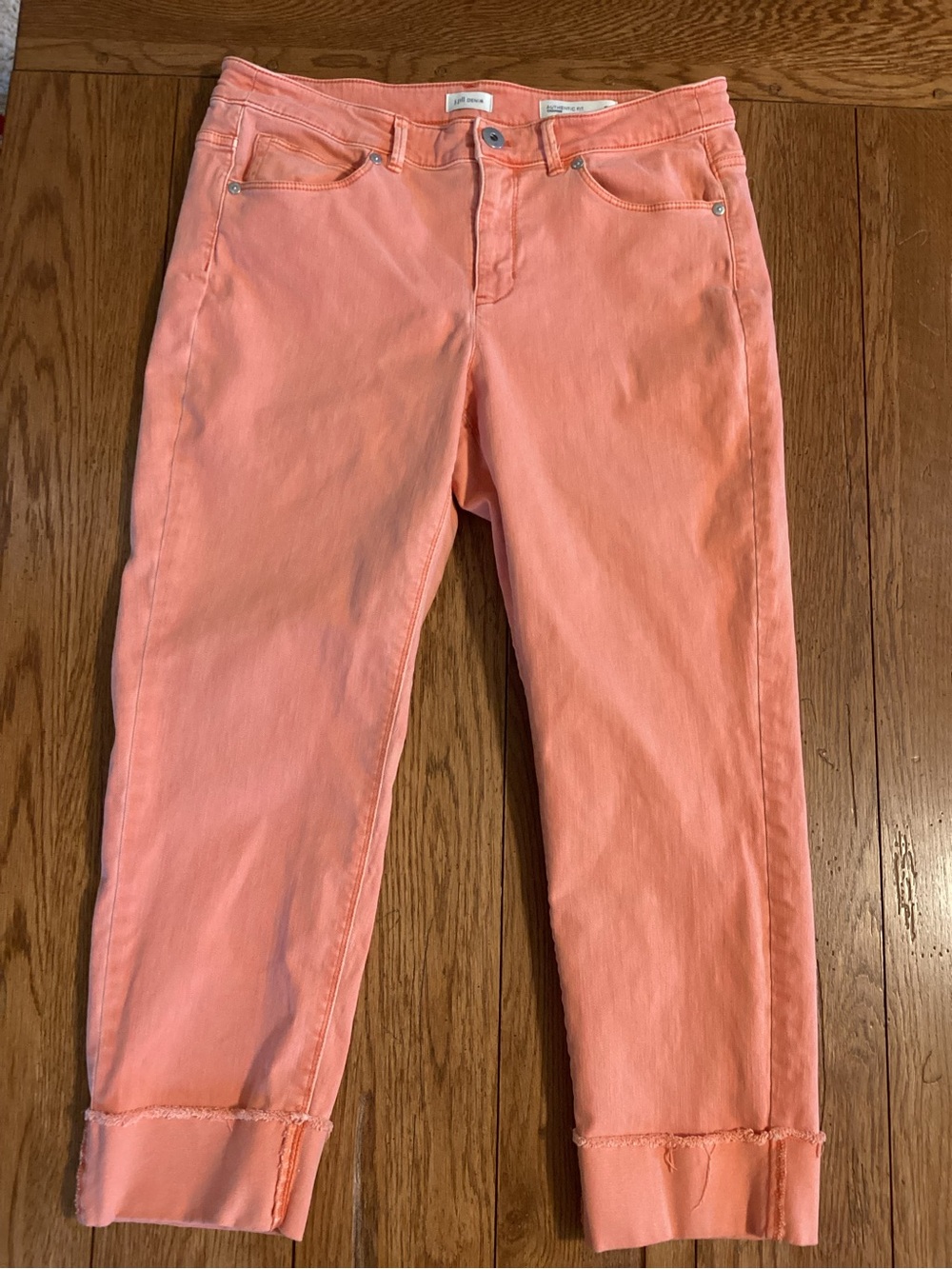 J. Jill Denim authentic fit cropped jeans. Women’s size 8 - Picture 6 of 11